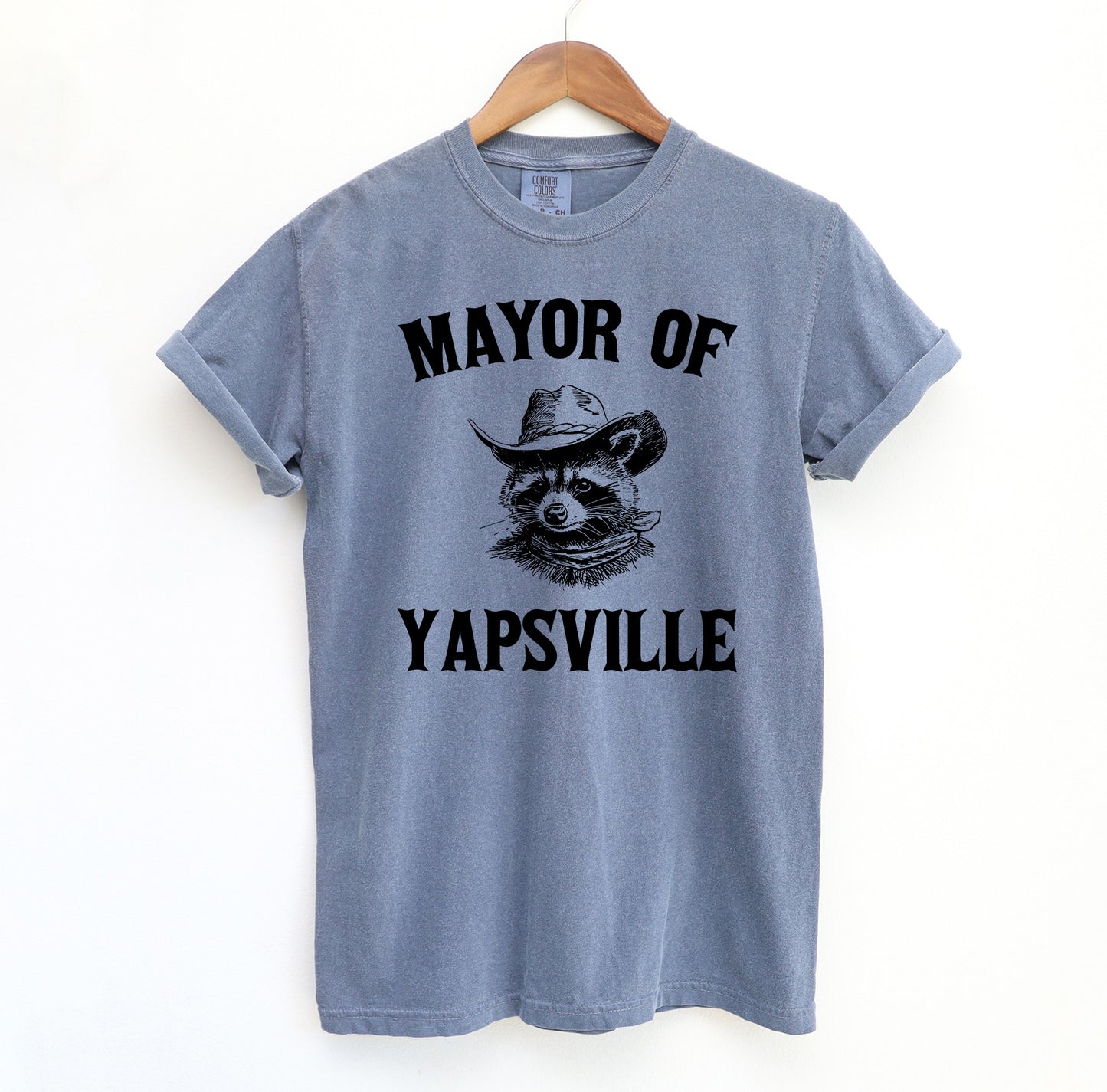 Mayor of Yapsville Raccoon T-Shirt