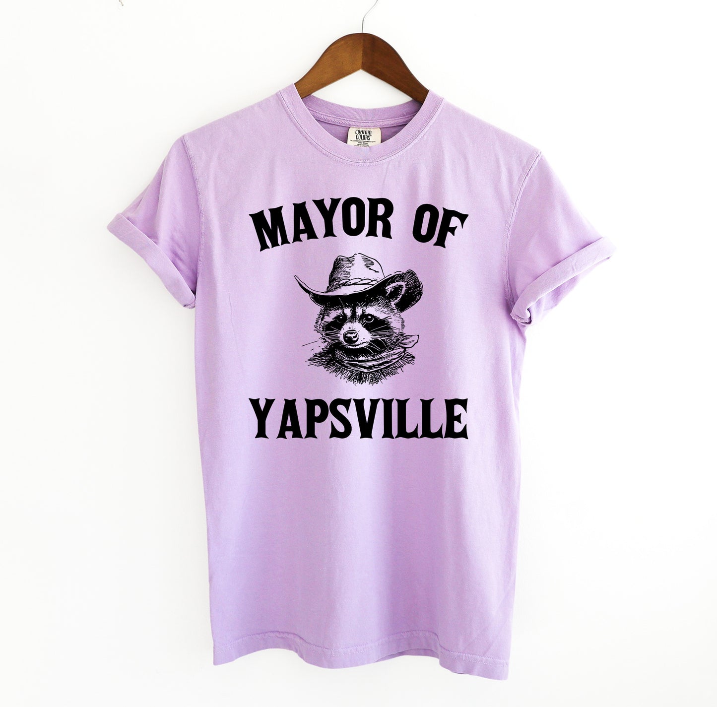 Mayor of Yapsville Raccoon T-Shirt