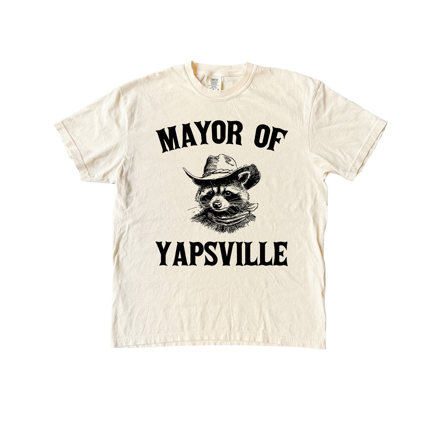 Mayor of Yapsville Raccoon T-Shirt