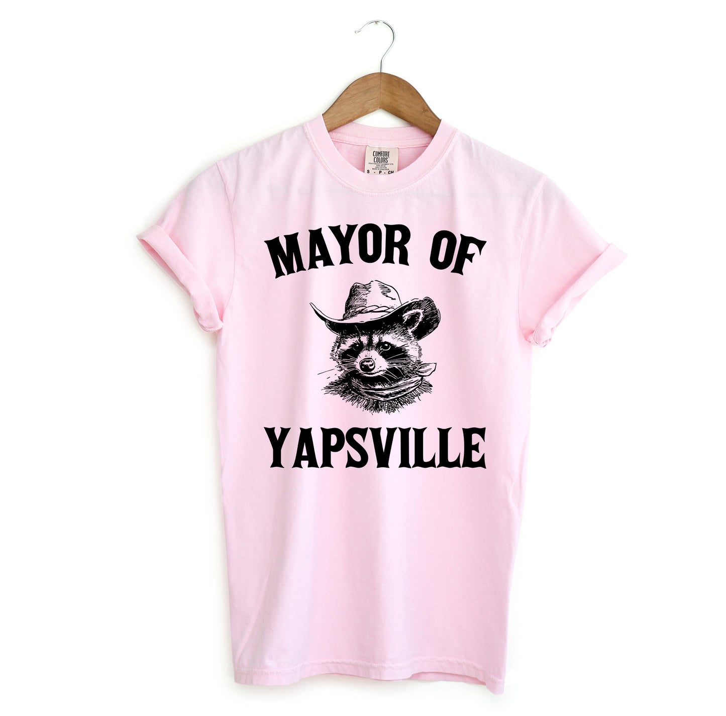 Mayor of Yapsville Raccoon T-Shirt