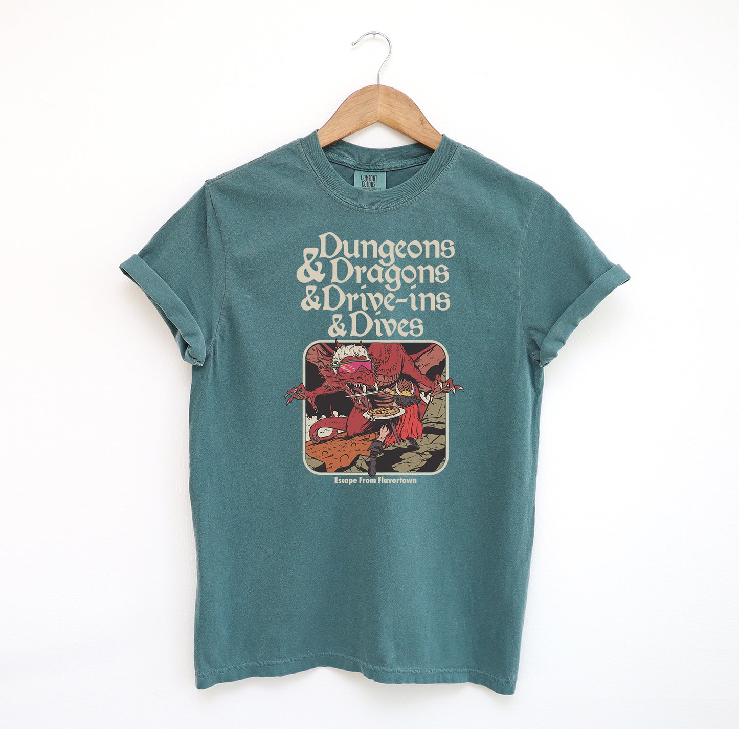 Dungeon Dragon Dive ins and Dives T-Shirt