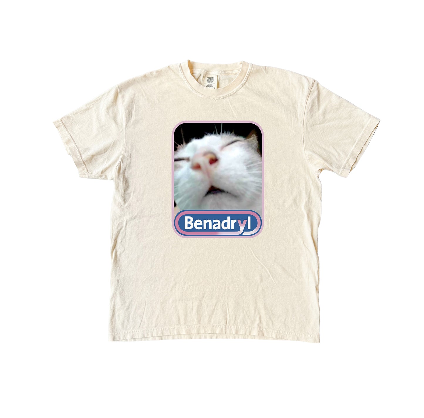 Benadryl Cat Funny T-Shirt