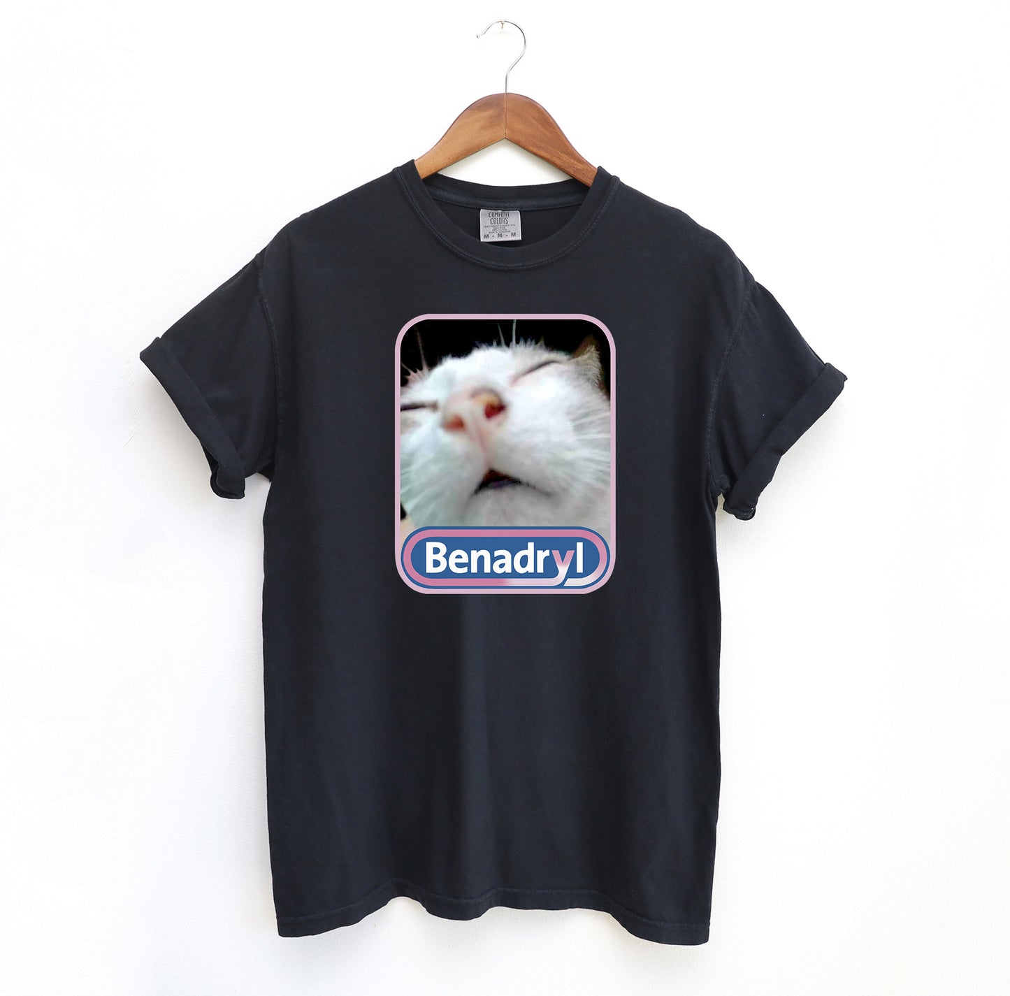 Benadryl Cat Funny T-Shirt
