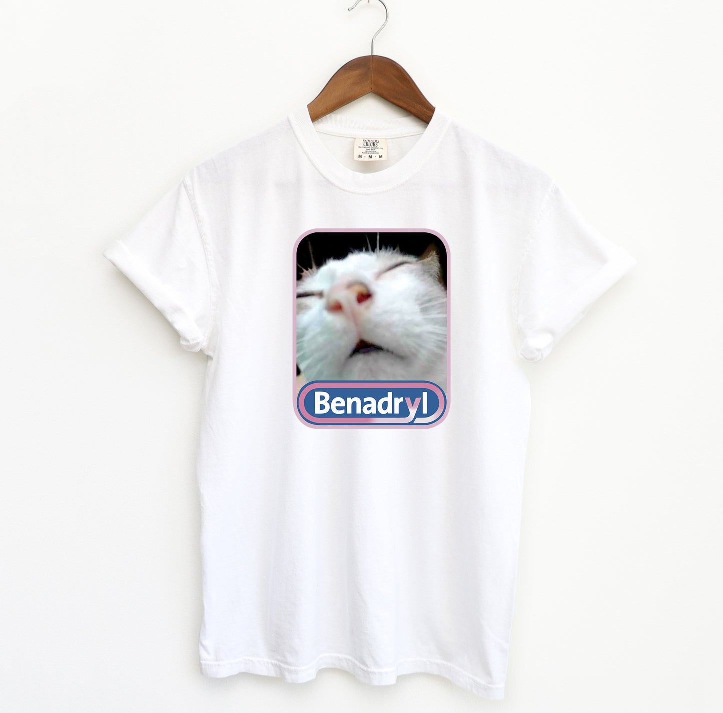 Benadryl Cat Funny T-Shirt