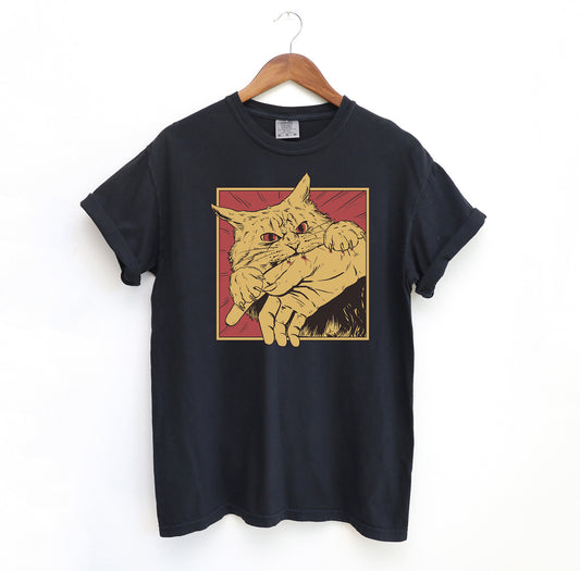 Cat Bite Manga T-Shirt