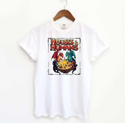 Houses and Dragons DnD T-Shirt
