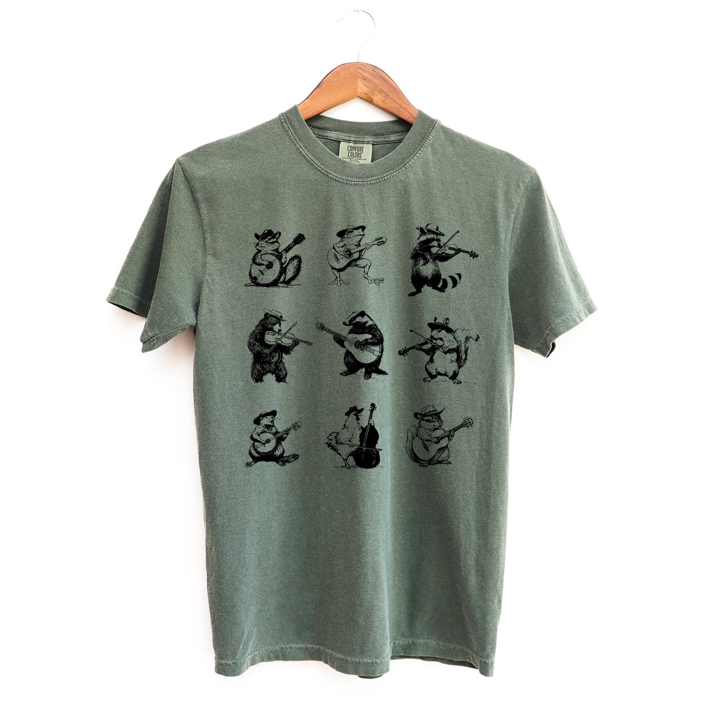 Animals Playing Instruments T-Shirt