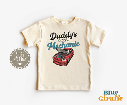 Daddy's Little Mechanic Baby Onesie® & Toddler Shirts