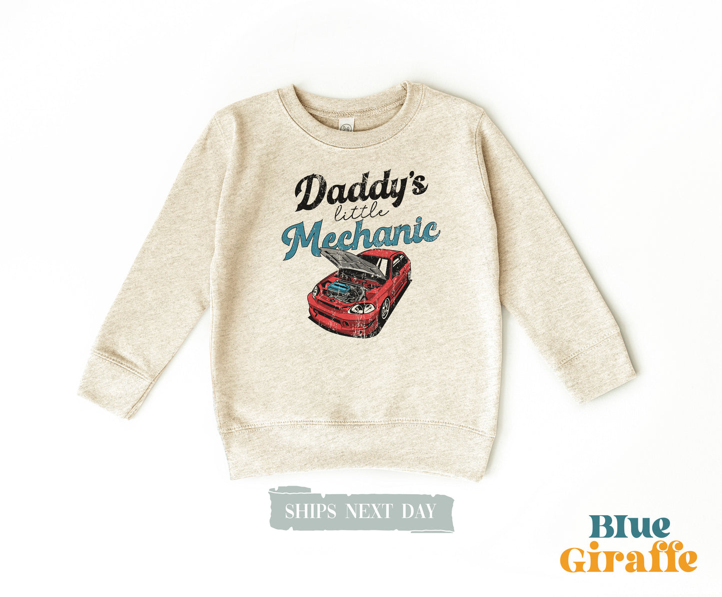 Daddy's Little Mechanic Baby Onesie® & Toddler Shirts