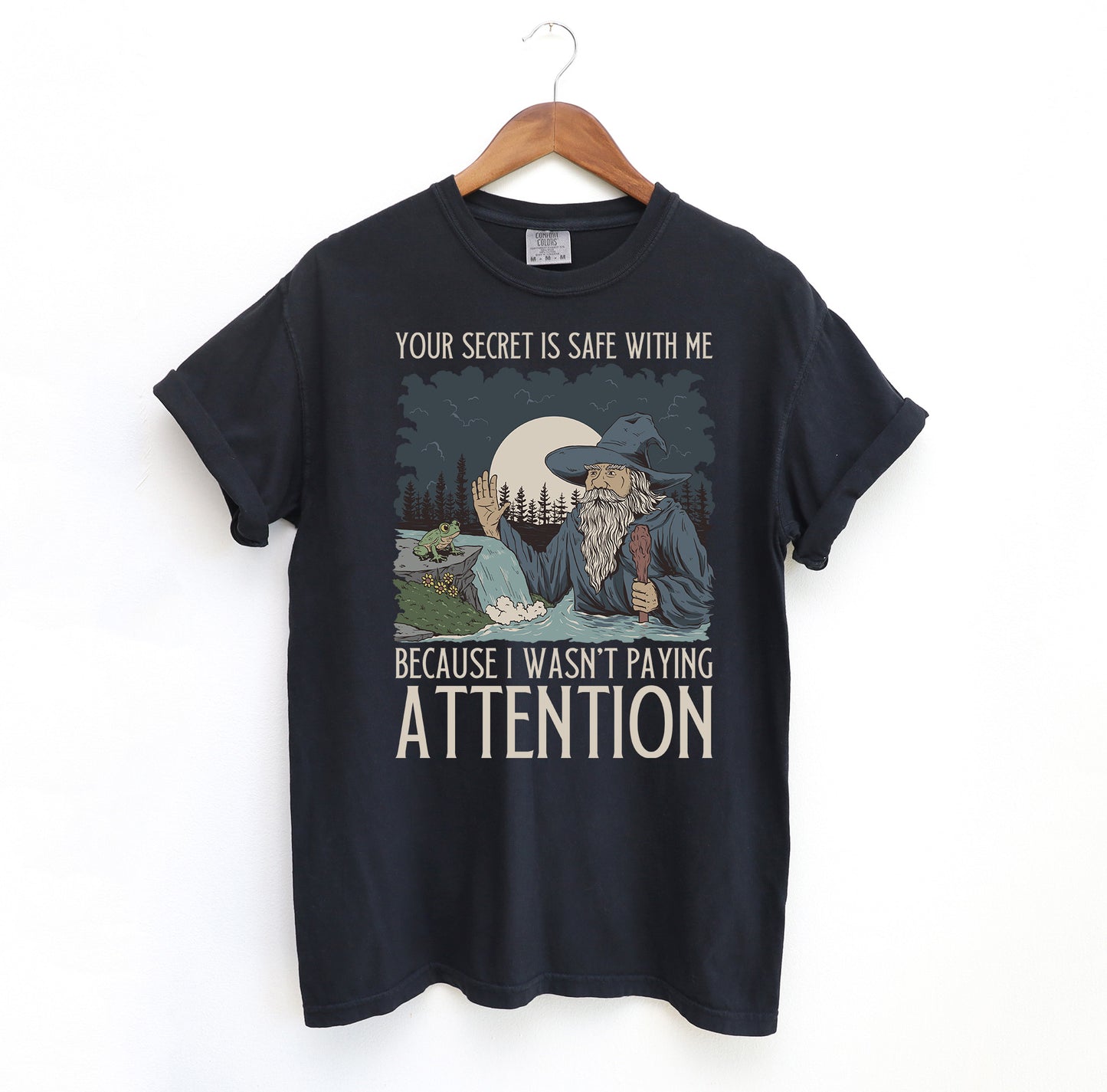 Your Secret is Safe with Me Wizard T-Shirt