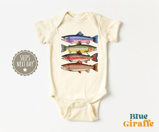 Rainbow Trout Baby Onesie®