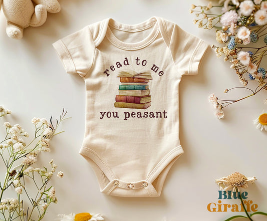Read To Me Peasant Baby Onesie® & Kids T-Shirts