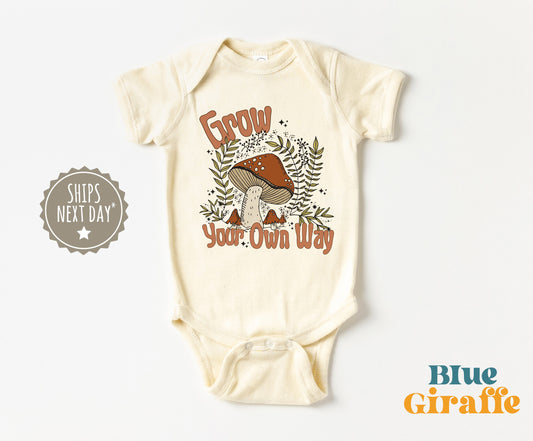 Mushroom Grow Your Own Way Onesie®