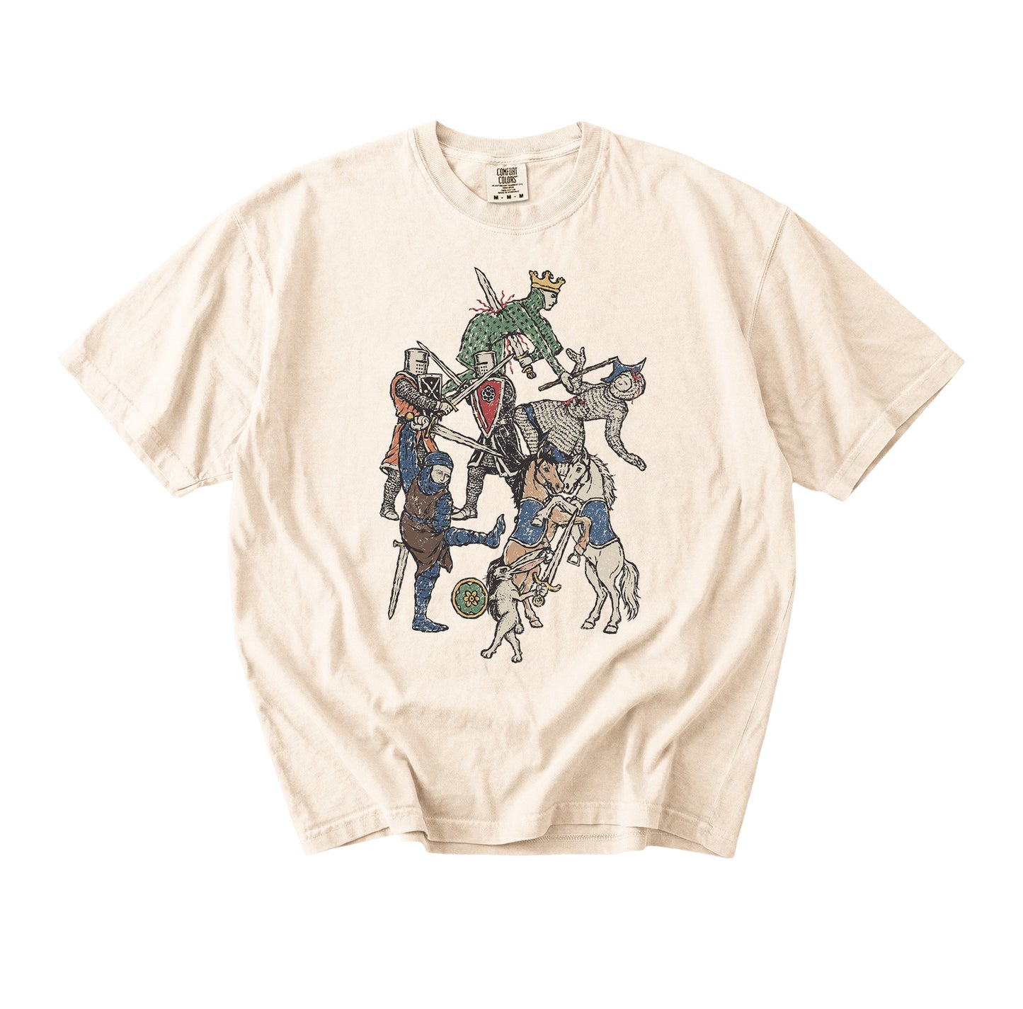 Water Color Medieval Knight T-Shirt