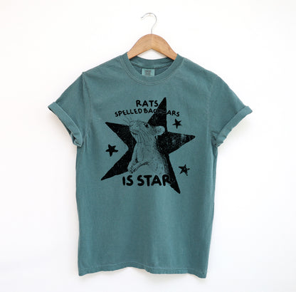 Rats Spelled Backwards is Star T-Shirt