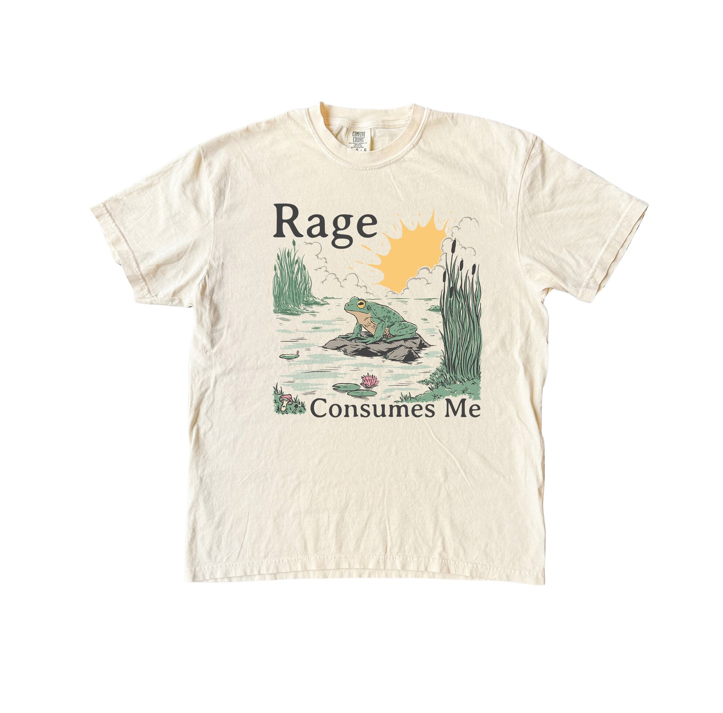 Rage Consumes Me Frog T-Shirt