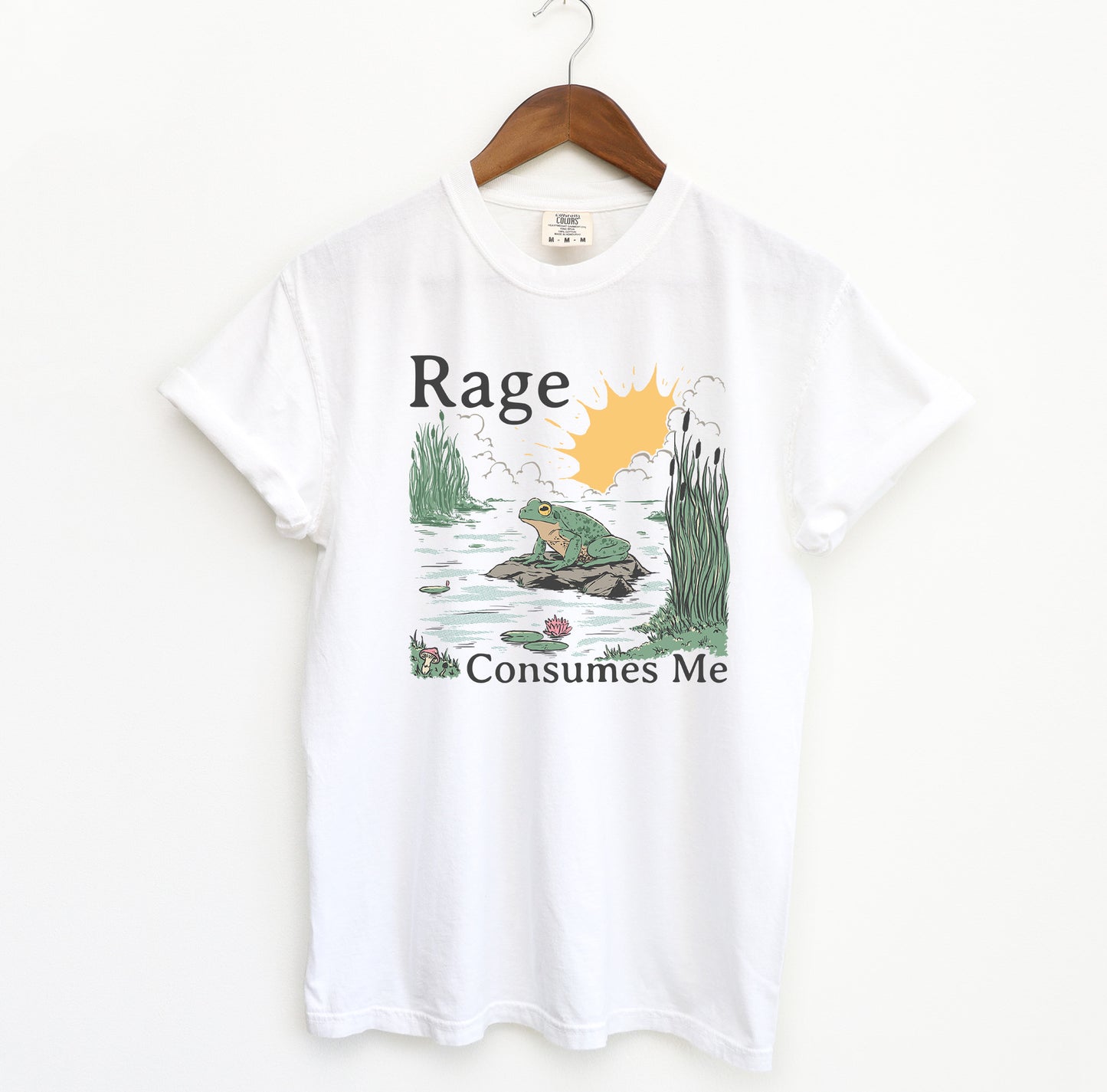 Rage Consumes Me Frog T-Shirt