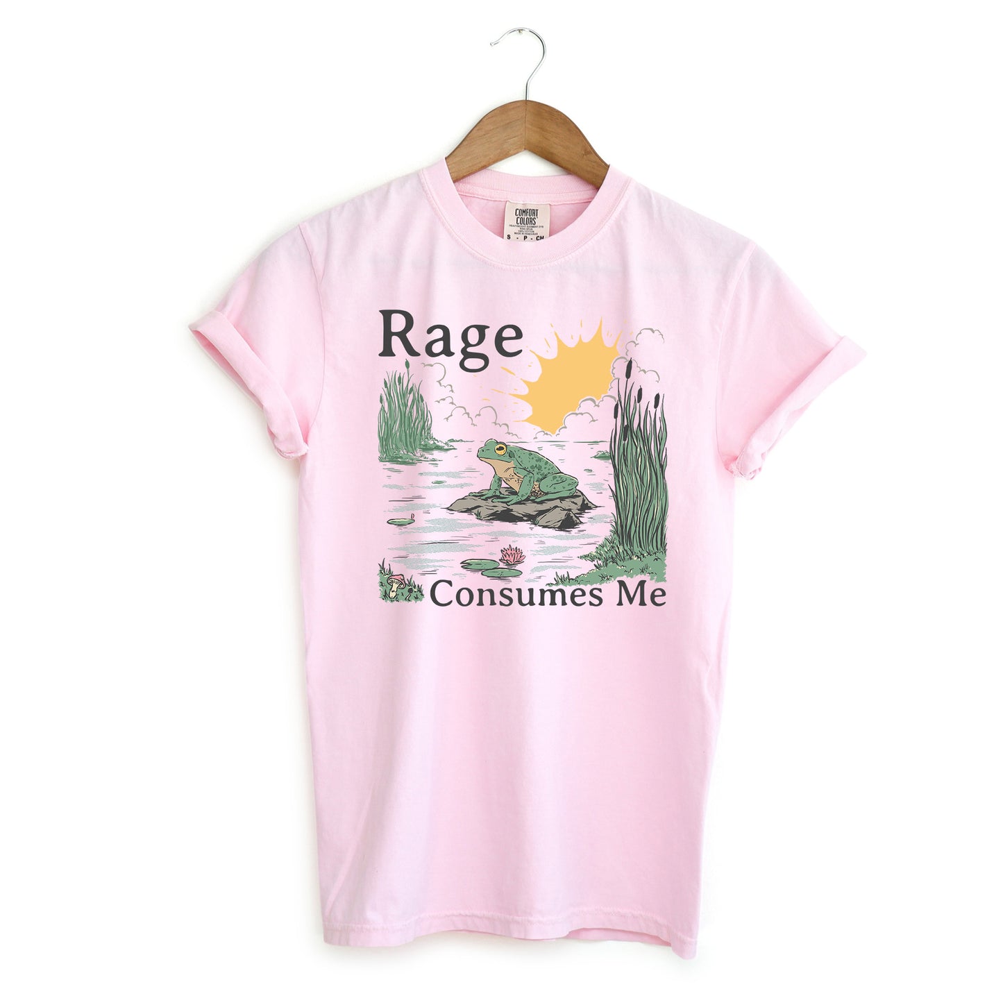 Rage Consumes Me Frog T-Shirt