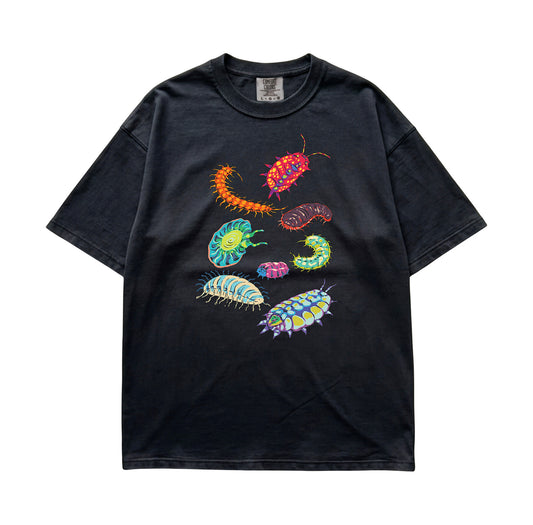 Colorful Isopod & Centipede T-Shirt