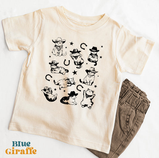 Cowboy Cats Baby Onesie® & Kids T-Shirts