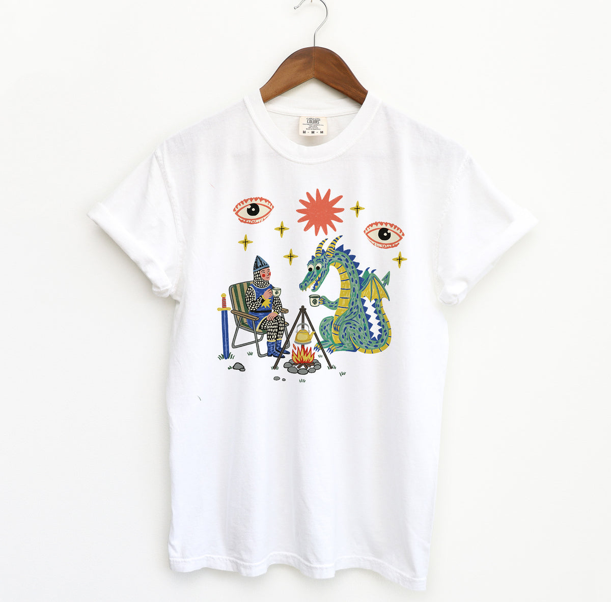 Dragon Tea Party Comfort Colors Shirt