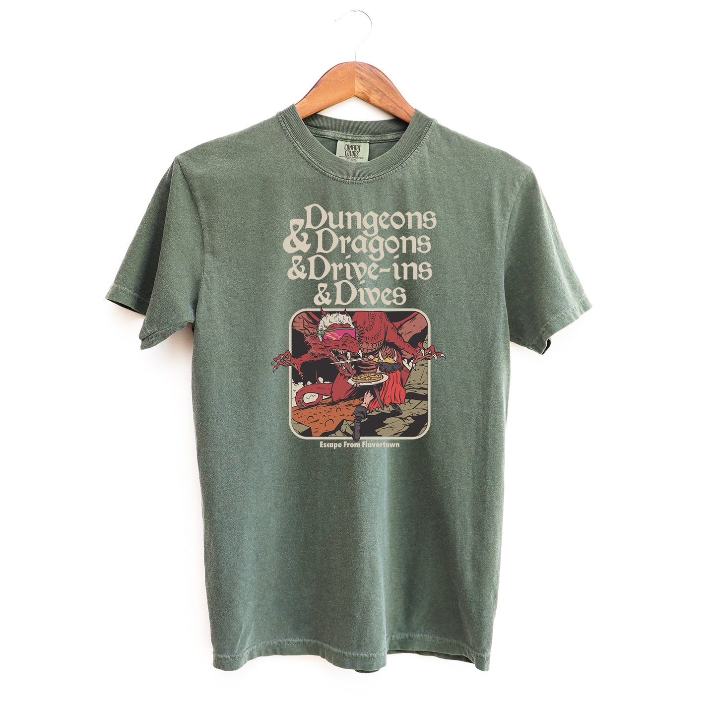 Dungeon Dragon Dive ins and Dives T-Shirt