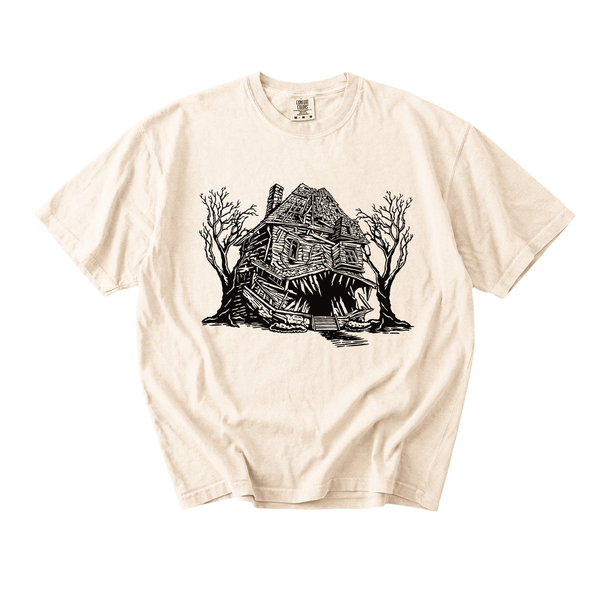 Haunted House Monster Comfort Colors Shirt