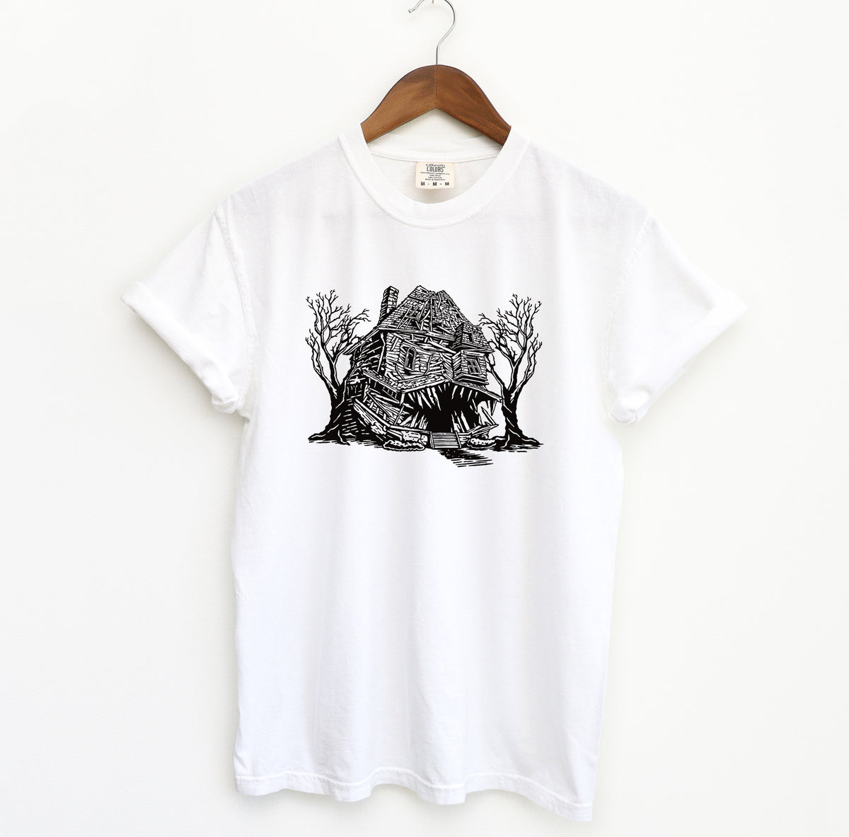 Haunted House Monster Comfort Colors Shirt
