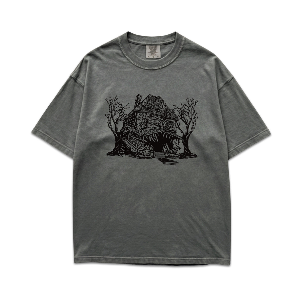 Haunted House Monster Comfort Colors Shirt