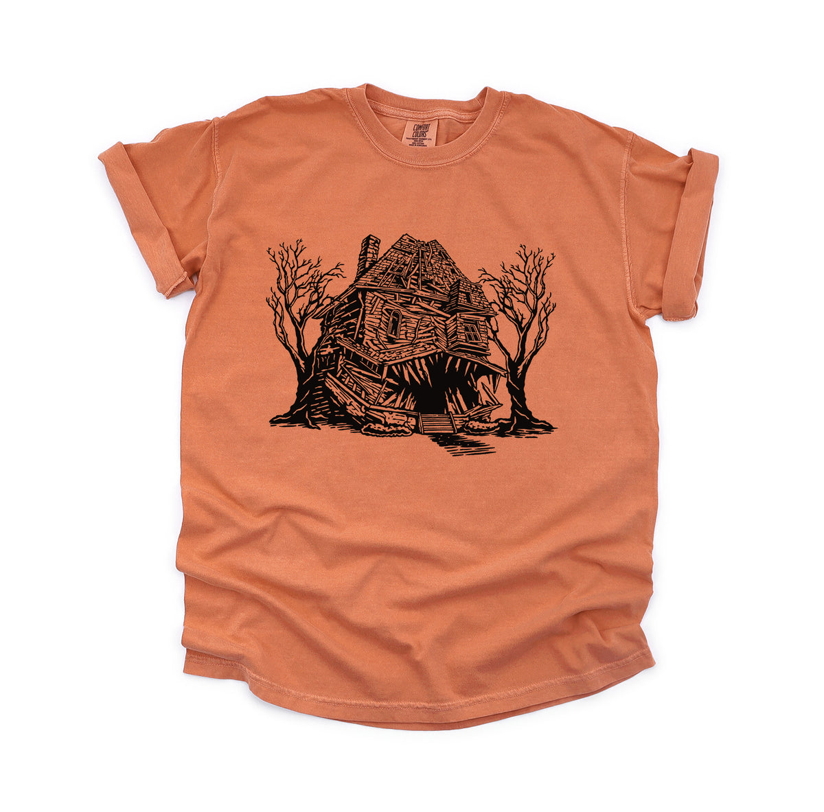 Haunted House Monster Comfort Colors Shirt