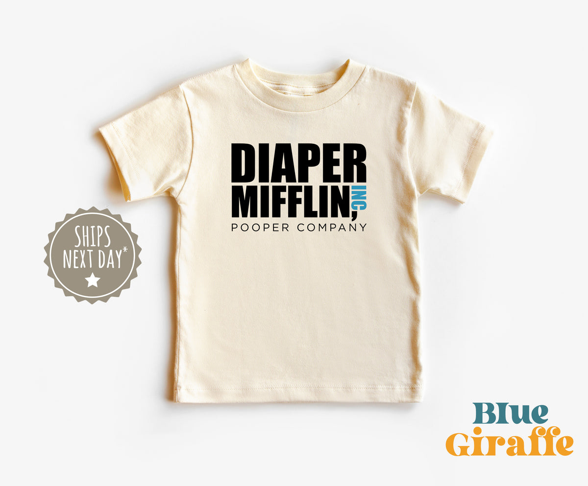 Diaper Mifflin Baby Onesie® & Kids T-Shirts