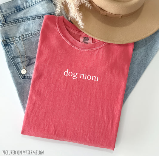 Dog Mom Minimalist T-Shirt