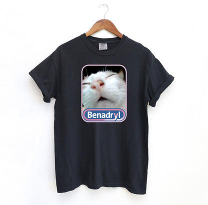 Benadryl Cat Funny T-Shirt