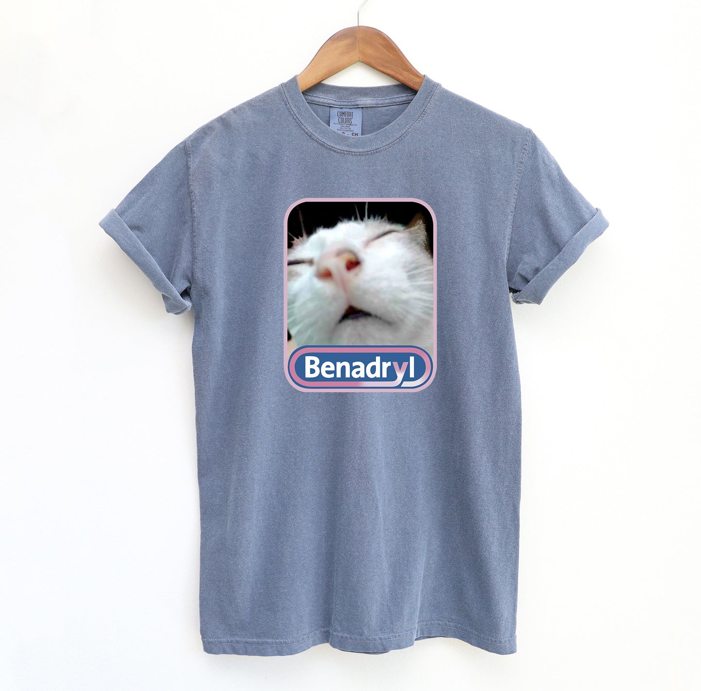 Benadryl Cat Funny T-Shirt