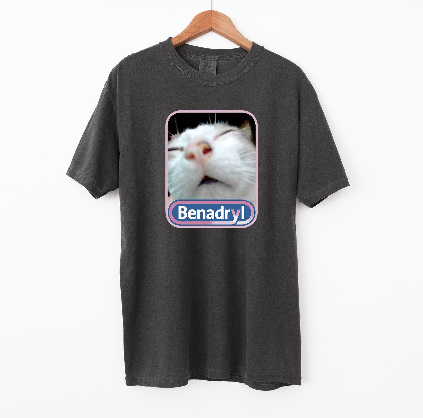 Benadryl Cat Funny T-Shirt