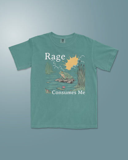 Rage Consumes Me Frog T-Shirt