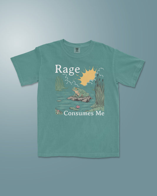 Rage Consumes Me Frog T-Shirt