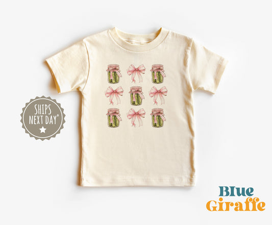 Pickle Jar Bows Toddler Shirt & Kids Sweatshirt