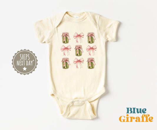 Pickle Jar Bows Onesie®