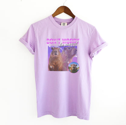 Don't Worry Be Cappy Capybara T-Shirt